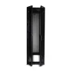 Cyber Power - CR42U11001 - 42U 19" Rack Enclosure, 600mm wide, 1070mm deep, hex perforated metal door, 2 side panels per side, locking doors/side panels, black, with casters, 3000lbs (1365kg) loading capacity, 5 year warranty