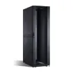 Cyber Power - CR42U11001 - 42U 19" Rack Enclosure, 600mm wide, 1070mm deep, hex perforated metal door, 2 side panels per side, locking doors/side panels, black, with casters, 3000lbs (1365kg) loading capacity, 5 year warranty