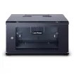 Cyber Power - CR6U61003 - 6U 19" Wall Mount Enclosure, 600mm Wide, 600mm Deep, Hex Perforated Metal Door, Side Panels, Locking Doors/Panels, Black