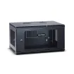 Cyber Power - CR6U61003 - 6U 19" Wall Mount Enclosure, 600mm Wide, 600mm Deep, Hex Perforated Metal Door, Side Panels, Locking Doors/Panels, Black