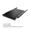 Cyber Power - CRA50003 - 19” 1U Sliding Shelf, 25” (650MM) Deep, 132LBS (60KG) Capacity, 5 Year Warranty