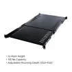 Cyber Power - CRA50006 - 19” 1U Heavy Duty 22”-40” Depth Adjustable Shelf for 4-Post Open-Frame Rack, 135LBS (60KG) Capacity, 5 Year Warranty