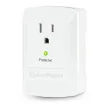 Cyber Power - CSB100W - 900 J, 125 V, NEMA 5-15P plug, 1 NEMA 5-15R, Limited Lifetime Warranty