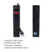 Cyber Power - CSB404 - 600 J, 125 V, NEMA 5-15P plug, 4 NEMA 5-15R, 4 ft Cord, Limited Lifetime Warranty