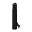 CYBERPOWER - CSB6012 - 1200 J, 125 V, NEMA 5-15P plug, 6 NEMA 5-15R, 12 ft cord, Limited lifetime warranty
