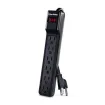 CYBERPOWER - CSB6012 - 1200 J, 125 V, NEMA 5-15P plug, 6 NEMA 5-15R, 12 ft cord, Limited lifetime warranty
