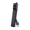 CYBERPOWER - CSB606 - 900 J, 125 V, NEMA 5-15P plug, 6 NEMA 5-15R, 6 ft cord, Limited lifetime warranty