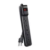 CYBERPOWER - CSB606 - 900 J, 125 V, NEMA 5-15P plug, 6 NEMA 5-15R, 6 ft cord, Limited lifetime warranty