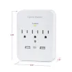 Cyber Power - CSP300WUR1 - 600 J, 125 V, Nema 5-15P Plug, 3 Nema 5-15R, 2 (2.1a Shared) USB Ports, 1 Year Limited Warranty