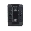 Cyber Power - CSP600WSU - 1200 J, 125 V, NEMA 5-15P plug, 6 NEMA 5-15R, 2 (2.4A shared) USB ports, 1 Year Limited Warranty