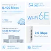 TP-Link - DECOXE75 PRO(2-PACK) - AXE5400 WHOLE HOME MESH WI-FI6EWRLS SYSTEM