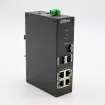 Dahua - DH-PFS4307-4ET-96 - 4-Port PoE Desktop Managed Hardened Switch(PoE 2.0)