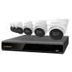 SECO-LARM - DRN-K108-06 - 4K 8-Channel IP Camera Kit, Includes NVR (DRN-108-2TB) and 6 Cameras (EV-N2506-2W4WQ), 2TB HDD, NDAA Compliant
