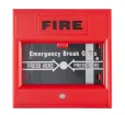 Hikvision - DS-K7PEB - Emergency Break Glass (Red)