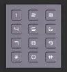 Hikvision - DS-KD-KP - Video Intercom Keypad Module