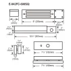 SECO-LARM - E-942FC-600SQ - 600-lb Electromagnetic Gate Lock, Face Mount, Weldable