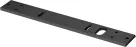 SECO-LARM - E-941S-600B/HPQ - Black Header Plate/ Plate Spacer for E-941SA-600 and E-941SA-600PQ