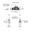 SECO-LARM - EB-P501-02HQ - 4-in-1 HD Video Balun with Pass-Through