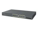 EnGenius - ECS1528P - 24-Port Cloud Managed 1U Rack-Mount 19" Gigabit L2 PoE+ Switch, 4x10Gb SFP+, 802.3af/at, 240W