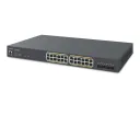 EnGenius - ECS2528FP - 24-Port Cloud Managed Multi-Gigabit L2+ Managed PoE+ Switch with 410W & 4 SFP+ Slots