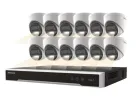 HIKVISION - EKI-K164T412H - 4MP Turret PoE Kit Smart Hybrid Light