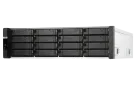 QNAP - ES1686dc-2123IT-64G-US - QNAP 16-Bay Active-Active Dual Controller ZFS NAS and iSCSI/ IP-SAN. 3U, SAS 12G (compatible with SAS 6G), 3 x Gigabit LAN, 4x10GbE(SFP+), 40GbE-ready