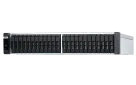 QNAP - ES2486dc-2142IT-96G-US - QNAP 24-Bay Active-Active Dual Controller ZFS NAS and iSCSI/ IP-SAN. 3U, SAS 12G (compatible with SAS 6G), 3 x Gigabit LAN, 4x10GbE(SFP+), 40GbE-ready