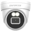 SECO-LARM - EV-N2506-2W4WLQ - IP 5MP Full Color Turret Camera, ” SmartSens CMOS Sensor, 30FPS@5MP, True WDR, 3DNR, True Day & Night with ICR, IP66, -40° to 131°F, Smart IRs, 9 AI Functions, NDAA Compliant.