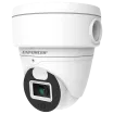 SECO-LARM - EV-N2806-2W4D - IP 8MP Ultra-Low-Light Active Deterrence Turret Camera