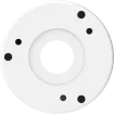 SECO-LARM - EV-SCWQ - Junction Box Bracket for Bullet Cameras - White