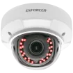 SECO-LARM - EV-Y2501-AMWAQ - 5MP 4-in-1 HD Varifocal Vandal Dome Camera, 2.8~12mm lens, 2592x1944 resolution, 1/2.7" 5MP CMOS, DWDR/2D-NR, TVI/CVI/AHD/Analog format, up to 148' illumination, 40 SMT IR LEDs, Joystick OSD Control, 38º~138º viewing angl