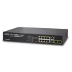 Planet - FGSD-1022HP - 8-Port 10/100Mbps + 2 Gigabit TP/SFP Combo Managed 802.3at PoE Switch