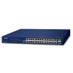 Planet - FGSW-2624HPS - 24-Port 10/100TX 802.3at PoE + 2-Port Gigabit TP/SFP Combo Managed Ethernet Switch
