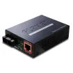 Planet - FTP-802S15 - IEEE802.3af PoE 10/100TX - 100Base-FX (SC) Single Mode Fiber Converter - 15KM
