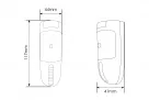 GJD - GJD141 - Pearl Curtain Detector 12m (40ft) - Silver