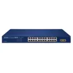 Planet - GS-2210-24P2S - 24-Port 10/100/1000T 802.3at PoE + 2-Port 1000X SFP Web Smart Ethernet Switch