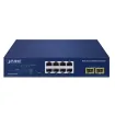 Planet - GS-2210-8T2S - 8-Port 10/100/1000T + 2-Port 1000X SFP Web Smart Ethernet Switch