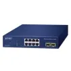 Planet - GS-2210-8T2S - 8-Port 10/100/1000T + 2-Port 1000X SFP Web Smart Ethernet Switch