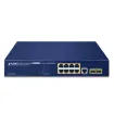 Planet - GS-4210-8P2S - IPv4/IPv6, 8-Port Managed 802.3at POE+ Gigabit Ethernet Switch  + 2-Port 100/1000X SFP