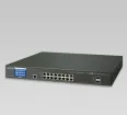 Planet - GS-5220-16T2XVR - L2+ 16-Port 10/100/1000T + 2-Port 10G SFP+ Managed Ethernet Switch with LCD Touch Screen and Redundant Power