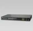 Planet - GS-5220-16T4S2X - L2+ 16-Port 10/100/1000T + 4-Port 100/1000X SFP + 2-Port 10G SFP+ Managed Ethernet Switch