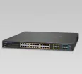 Planet - GS-5220-24PL4X - L2+ 24-Port 10/100/1000T 802.3at PoE + 4-Port 10G SFP+ Managed Switch