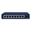 Planet - GSD-803 - 8-Port 10/100/1000Mbps Gigabit Ethernet Switch (External Power) - Metal Case