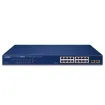 PLANET - GSW-1820HP - 16-Port 10/100/1000T 802.3at PoE + 2-Port 1000X SFP Gigabit Ethernet Switch