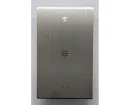 Hanwha - HNW-SS-806 - Line level wall mounted microphone. Anti-ligature and vandal-resistant design. 12 gauge stainless steel. Omni-Directional pickup with 12’ radius/24’ diameter. 12Vdc power required @20mA. 30Hz-15kHz. 2.2kΩ Output Impedance, 60dB 