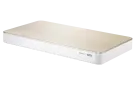 QNAP - HS-453DX-8G-US - QNAP HS-453DX 4-drive fanless NAS. Intel 4-core 1.5GHz, 8GB DDR4 RAM, 2 x 2.5"/3.5" SATA HDD bay + 2 x M.2 2280 SATA SSD slots, built-in 10G and 1G network, 2 x HDMI