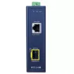Planet - IECC-210R -  Industrial 1-Port 100TX + 1-Port 100FX SFP EtherCAT Media Converter RJ45 Out, SFP In, -40~75 degrees C
