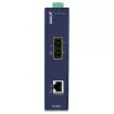 Planet - IFT-802T - IP30 Slim type Industrial Fast Ethernet Media Converter SC MM (-40 to 75 degree C)