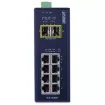 Planet - IGS-1020TF - IP30 Industrial 8-Port 10/100/1000T + 2-Port 100/1000X SFP Ethernet Switch (-40~75 degrees C)