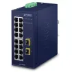 Planet - IGS-1820TF - Industrial 16-Port 10/100/1000T + 2-Port 1000X SFP Ethernet Switch